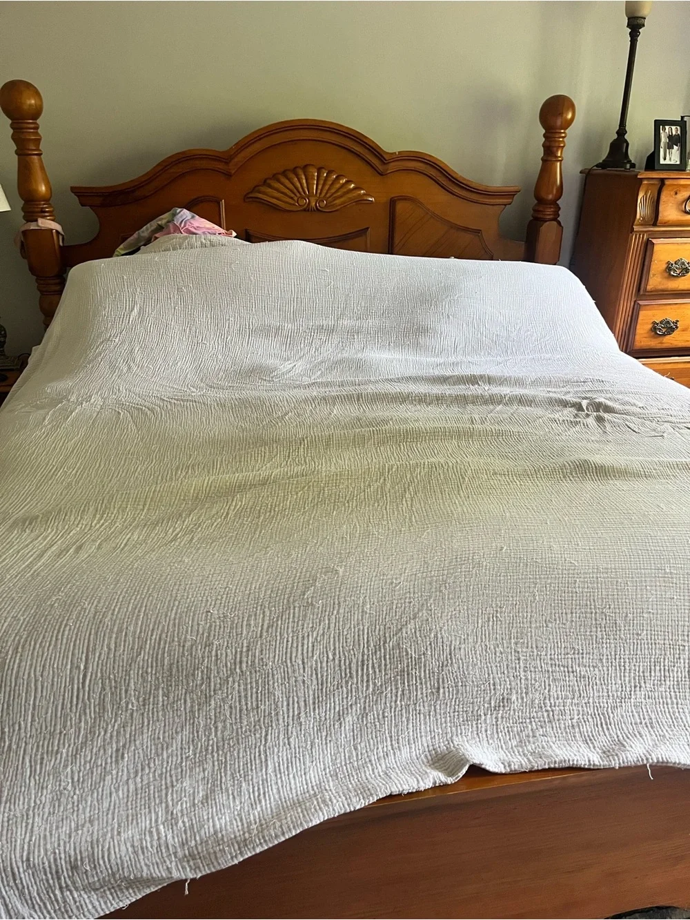 Parachute Organic Cloud Cotton Duvet Cover King/Cal King in Bone
